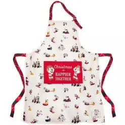 Disney Holiday Apron - Walt's Holiday Lodge - Mickey & Friends
