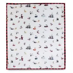 Disney Holiday Throw Blanket - Walt's Holiday Lodge - Mickey & Friends