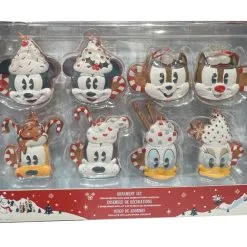 Disney Ornament Set - Mickey Mouse And Friends Cocoa