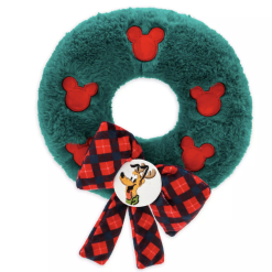 Disney Squeeze Toy For Dogs - Holiday Wreath Pluto