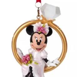 Disney Sketchbook Ornament - Minnie Wedding Ring