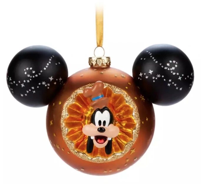 Disney Mickey Ears Icon Ornament - Goofy Sunburst 1 Disney Mickey Ears Icon Ornament - Goofy Sunburst