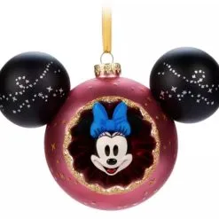 Disney Mickey Ears Icon Ornament - Minnie Mouse Sunburst