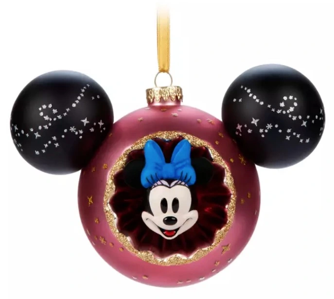 Disney Mickey Ears Icon Ornament - Minnie Mouse Sunburst 1 Disney Mickey Ears Icon Ornament - Minnie Mouse Sunburst