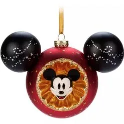Disney Mickey Ears Icon Ornament - Mickey Mouse Sunburst
