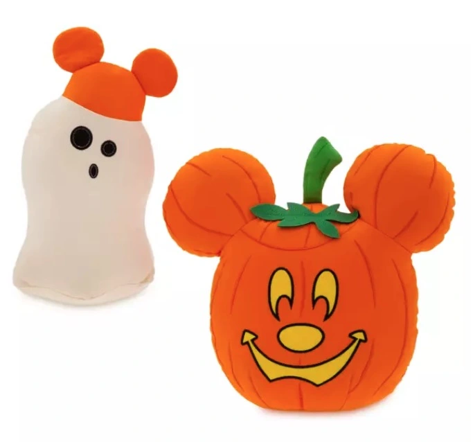 Disney Throw Pillow Set - 2022 Halloween - Mickey Pumpkin And Ghost 1 Disney Throw Pillow Set - 2022 Halloween - Mickey Pumpkin And Ghost