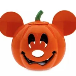 Disney Votive Candle Holder - Mickey Mouse Jack O Lantern