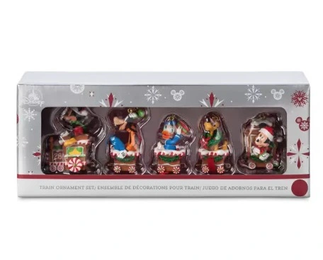 Disney Ornament Set - Mickey Mouse And Friends Train 1 Disney Ornament Set - Mickey Mouse And Friends Train