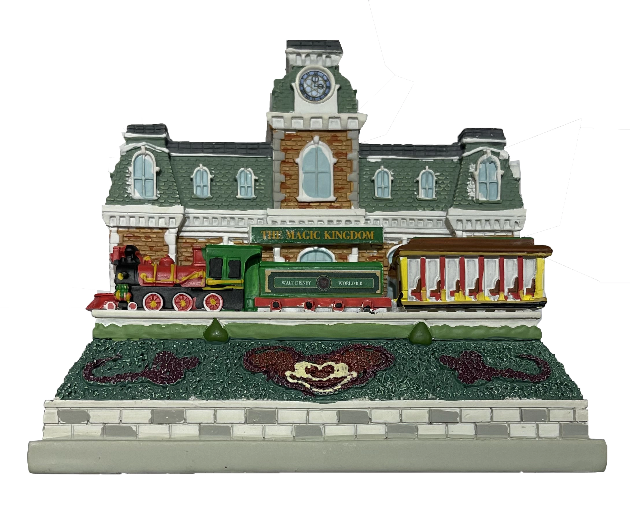 Disney Figurine Ornament - Main Street Train Station 1 Disney Figurine Ornament - Main Street Train Station