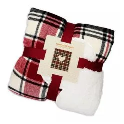 Disney Holiday Throw - Mickey Mouse Icon - Plaid