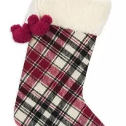 Disney Christmas Stocking - Mickey Mouse Homestead - Plaid