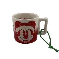 Disney Starbucks Mug Ornament - Holiday Mickey - Walt Disney World