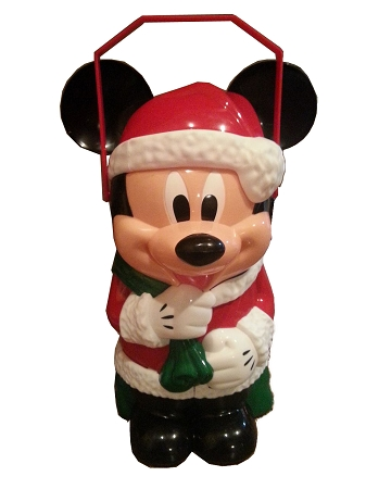 Disney Popcorn Bucket - Christmas - Santa Mickey Mouse 1 Disney Popcorn Bucket - Christmas - Santa Mickey Mouse