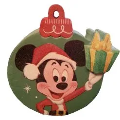 Disney Antenna Topper - Santa Mickey Mouse Christmas Ornament - Retro